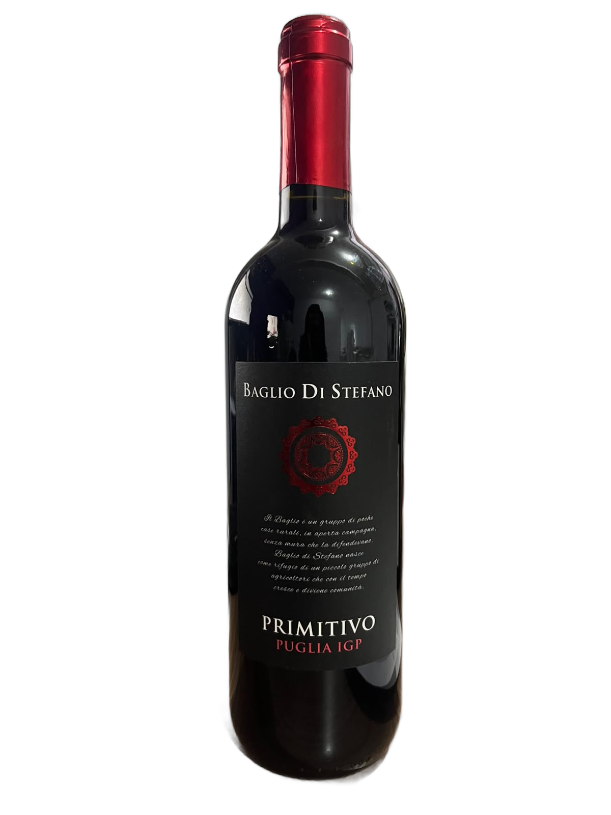 Baglio Di Stefano - Primitivo Puglia IGP - Vinho Fino Tinto Meio Seco 750 ml