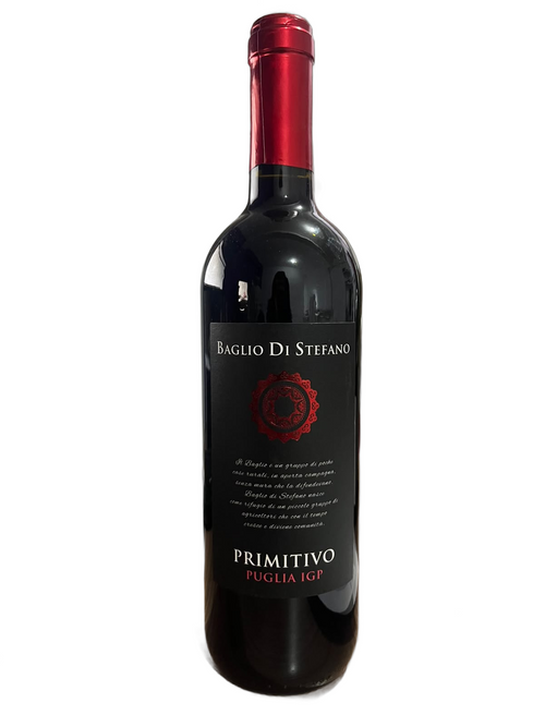 Baglio Di Stefano - Primitivo Puglia IGP - Vinho Fino Tinto Meio Seco 750 ml